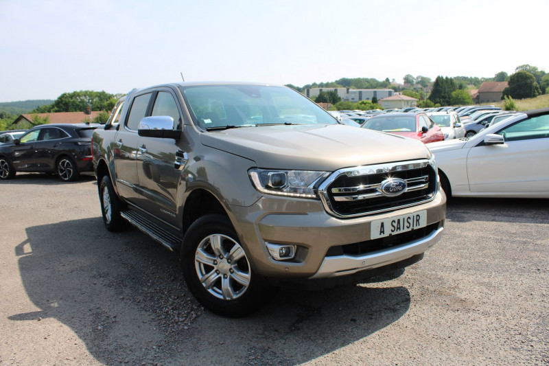Photo 1 de l'offre de FORD RANGER PICK-UP LIMITED 2L BITURBO 213 CV 4X4 BOITE AUTO CAMÃRA GPS CUIR ABS  ATTELAGE à 29990€ chez Bougel transactions