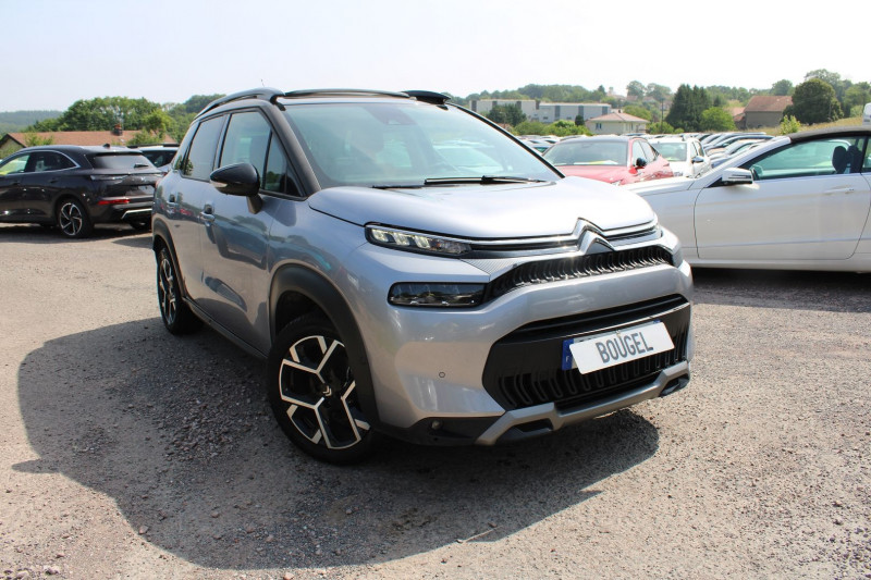 Citroen C3 AIRCROSS II SHINE PACK 110 CV ESSENCE GPS 3D CAMÃRA JA 17 TOIT PANO USB FULL LED RÃGULATEUR Essence GRIS ARTENSE Occasion à vendre