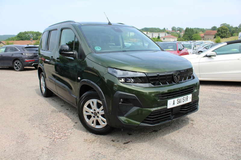 Peugeot RIFTER 1L5 BLUEHDI 100 CV ALLURE CLIM JANTES ALU GPS LINK USB BLUETOOTH RÃGULATEUR Diesel SIRKKA GREEN Occasion à vendre