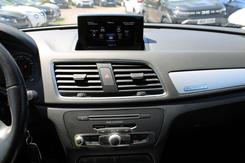 Photo 18 de l'offre de AUDI Q3 AMBITION 2L TDI 150 CV "QUATTRO" GPS FULL LED JA 17 RADAR BLUETOOTH RÃGULATEUR à 16990€ chez Bougel transactions