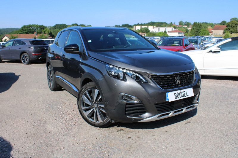 Peugeot 3008 III BLUE HDI 130 CV GT-LINE GPS 3D CAMÃRA MP3 USB JA 19 TOIT PANO FULL LED I-COKPIT Diesel GRIS PLATINUIM Occasion à vendre