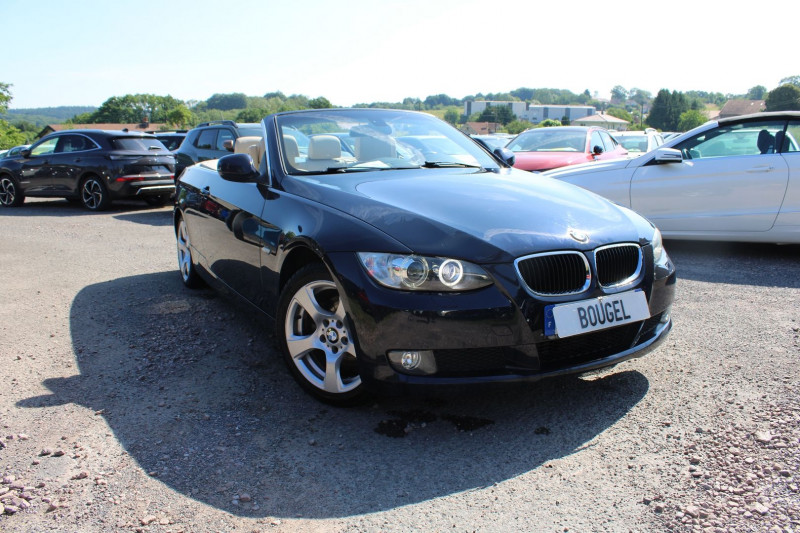 Bmw SERIE 3 CABRIOLET 320D 163 BOITE AUTO 6V PACK LUXE CUIR XÃNON RÃGULATEUR JANTES 17 LEDS ABS ESP Diesel BLEU EMERAUDE Occasion à vendre