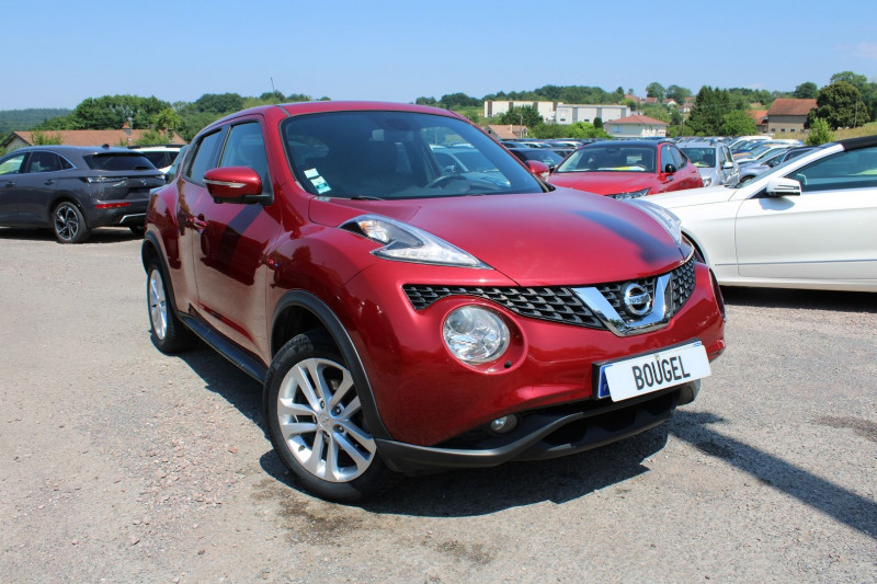 Photo Nissan JUKE TEKNA 1L5 DCI 110 CV GPS 3D CAMÃRA MP3 JA 17 USB XÃNON+LED TOIT PANO RÃGULATEUR Diesel ROUGE PASSION en vente chez Bougel transactions Nissan JUKE TEKNA 1L5 DCI 110 CV GPS 3D CAMÃRA MP3 JA 17 USB XÃNON+LED TOIT PANO RÃGULATEUR Diesel ROUGE PASSION Occasion à vendre