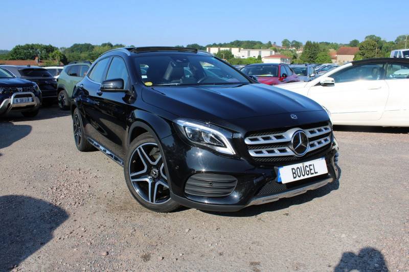 Mercedes-Benz CLASSE GLA 220D 177 CV FASCINATION 4MATIC 7G-DCT BOITE AUTO GPS 3D USB TOIT OUVRANT CAMÃRA Diesel NOIR INTENSE Occasion à vendre