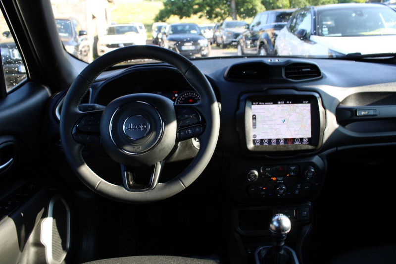 Photo 11 de l'offre de JEEP RENEGADE 80TH ANNIVERSARY JTD 130 CV GPS 3D CAMÃRA USB JA 18 ATTELAGE FULL LED RÃGULATEUR à 19990€ chez Bougel transactions