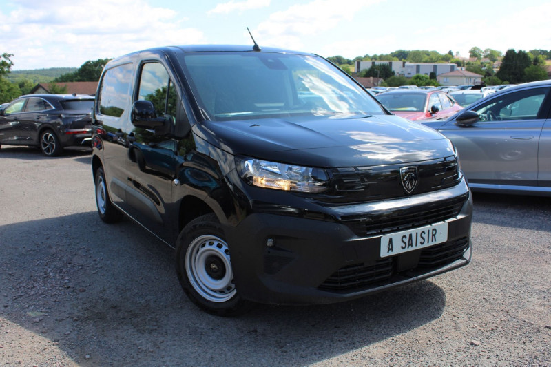 Peugeot PARTNER 4 AFFAIRE BLUE HDI 100 CV "3 PLACES" USB GPS 3D CAMÃRA RE BLUETOOTH TVA=18750 E HT Diesel NOIR PERLA Occasion à vendre