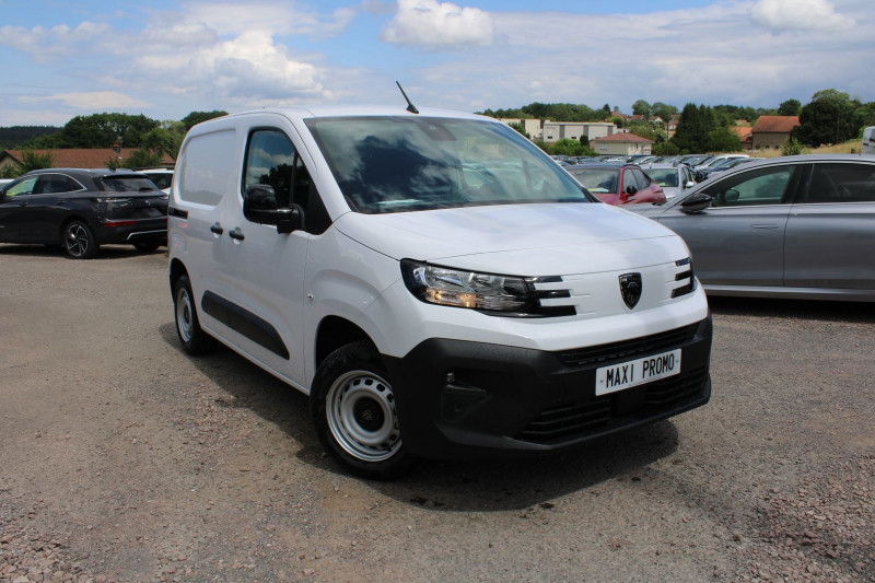 Peugeot PARTNER 4 AFFAIRE BLUE HDI 100 CV "3 PLACES" USB GPS 3D CAMÃRA RE BLUETOOTH TVA=18325 E HT Diesel BLANC UTILITAIRE Occasion à vendre