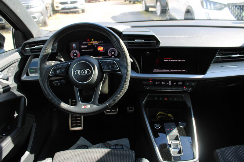 Photo 10 de l'offre de AUDI A3 SPORTBACK TFSI 150 CV S-LINE HYBRIDE GPS 3D CAMÃRA JA 18 I-COKPIT FULL LED BOITE S-TRONIC à 32500€ chez Bougel transactions