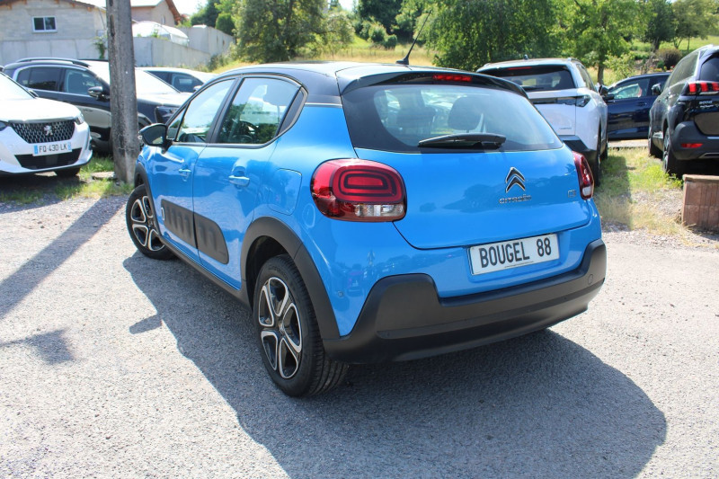 Photo 3 de l'offre de CITROEN C3 III 1L5 BLUEHDI 100 CV SHINE BICOLOR CAMÃRA 180 GPS USB BLUETOOTH ABS RÃGULATEUR ESP à 10990€ chez Bougel transactions