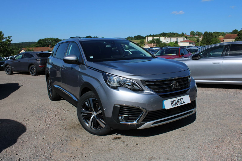 Peugeot 5008 III BLUE HDI 130 CV ALLURE "7 PLACES" GPS 3D CAMÃRA RE USB JA 18 I-COKPIT RÃGULATEUR Diesel GRIS ARTENSE Occasion à vendre