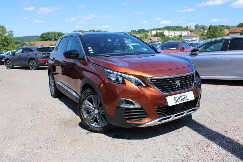 Peugeot 3008 III GT-LINE 2L BLUE HDI 150 CV GPS 3D CAMÃRA USB JA 18 FULL LED TOIT PANO I-COKPIT Diesel MARRON GLACÃ Occasion à vendre