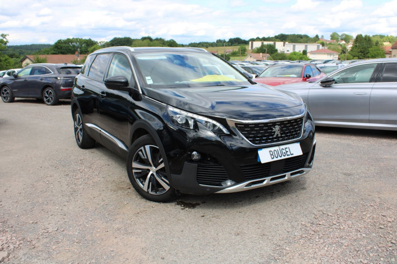 Peugeot 5008 III 2L BLUEHDI 150 CV ALLURE CUIR GPS USB ABS FULL LEDS RÃGULATEUR BLUETOOTH BOITE 6 Diesel NOIR PERLA Occasion à vendre