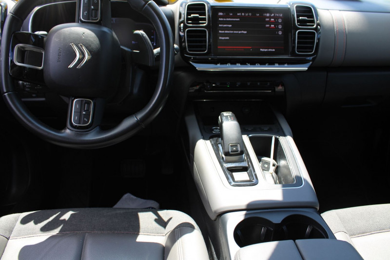 Photo 9 de l'offre de CITROEN C5 AIRCROSS SHINE EAT8 BOITE AUTO BLUEHDI 130CV CAMÃRA TOIT OUVRANT CUIR FULL LEDS GRAND GPS à 17800€ chez Bougel transactions