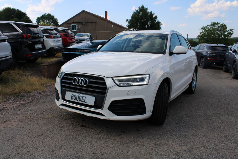 Photo 4 de l'offre de AUDI Q3 SPORT ULTRA 2L TDI 150 GPS COULEUR FULL LEDS RÃGULATEUR BLUETOOTH CLIM  BOITE 6V à 16500€ chez Bougel transactions
