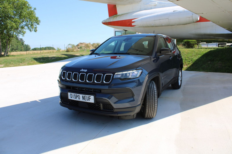 Photo 4 de l'offre de JEEP COMPASS LONGITUDE TURBO 130 BOITE 6V CAMÃRA GPS LINK USB RÃGULATEUR BLUETOOTH FULL LEDS à 23800€ chez Bougel transactions