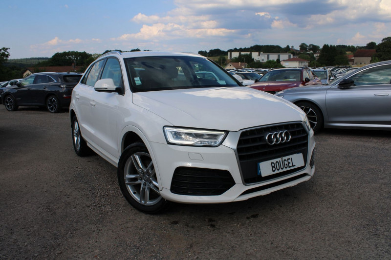 Audi Q3 SPORT ULTRA 2L TDI 150 GPS COULEUR FULL LEDS RÃGULATEUR BLUETOOTH CLIM  BOITE 6V Diesel BLANC ALPIN Occasion à vendre