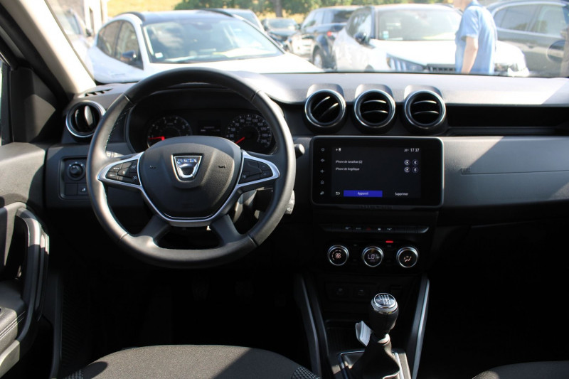 Photo 10 de l'offre de DACIA DUSTER III 1L3 TCE 130 CV PRESTIGE 4X2 CAMÃRA GPS RÃGULATEUR BLUETOOTH CLIM AUTO USB JA 17 à 16500€ chez Bougel transactions