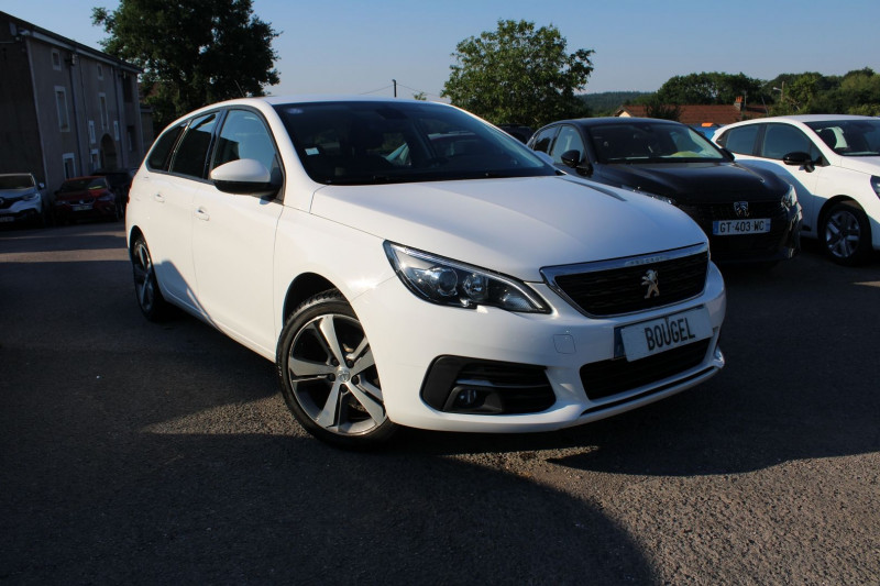 Peugeot 308 III SW ACTIVE 110 CV ESSENCE CLIM GPS 3D AUDIO MP3 USB JA 17 RADAR BLUETOOTH RÃGULATEUR Essence BLANC CRISTAL Occasion à vendre