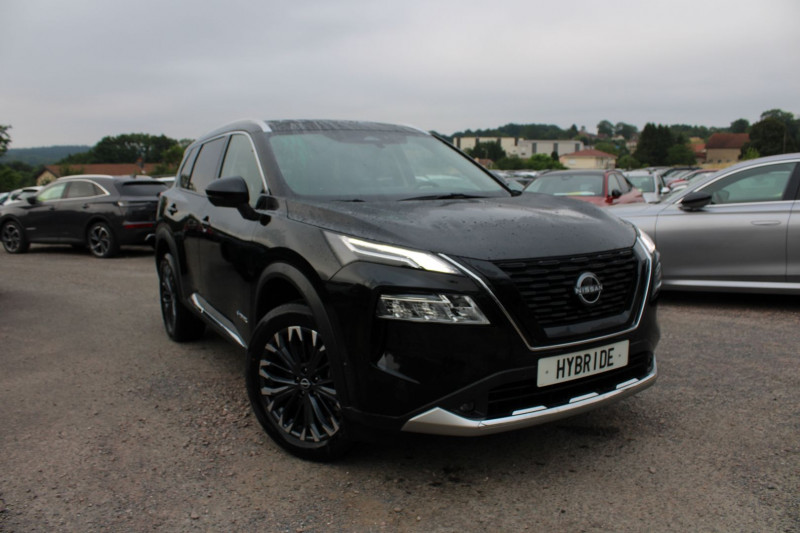 Photo Nissan X-TRAIL PHASE 4 TEKNA E-POWER 204 CV GPS 3D CAMÃRA STORES RE JA 19 TOIT PANO I-COKPIT BOITE AUTO Hybride NOIR INTENSE en vente chez Bougel transactions Nissan X-TRAIL PHASE 4 TEKNA E-POWER 204 CV GPS 3D CAMÃRA STORES RE JA 19 TOIT PANO I-COKPIT BOITE AUTO Hybride NOIR INTENSE Occasion à vendre