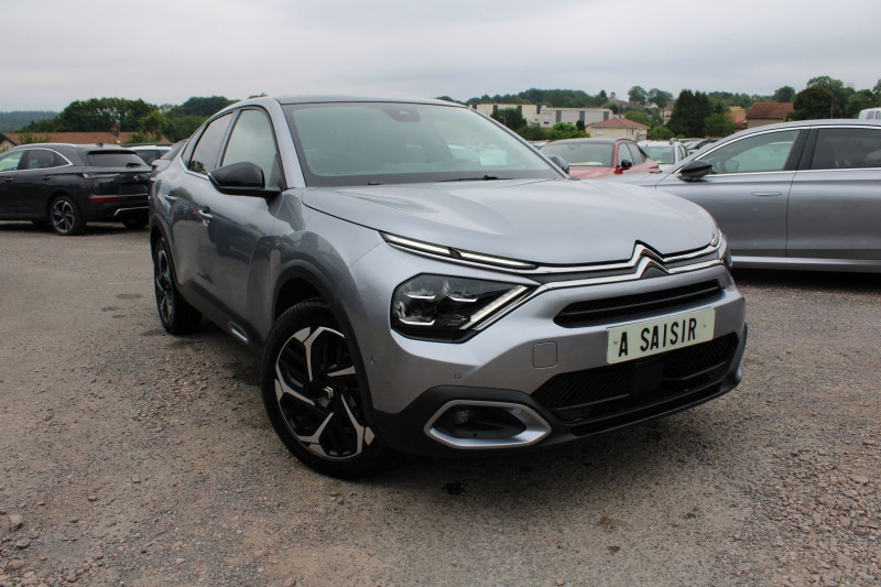 Citroen C4 X MAX BLUE HDI 130 CV GPS 3D CAMÃRA TOIT PANO I-COKPIT FULL LED BOITE AUTO EAT-8 Diesel GRIS PLATINIUM Occasion à vendre