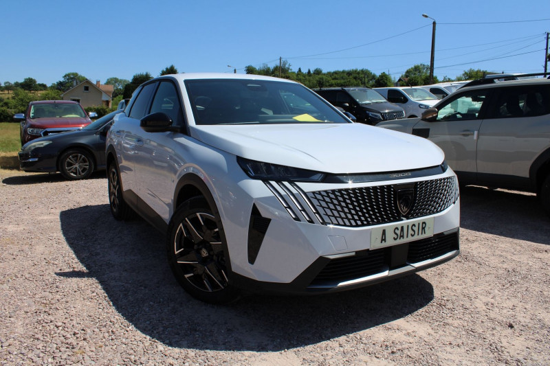 Peugeot 3008 PHASE 5 ALLURE 145 CV HYBRIDE GPS 3D CAMÃRA USB JA 19 FULL LED I-COKPIT BOITE AUTO DCS-6 Hybride BLANC OKENITE Occasion à vendre