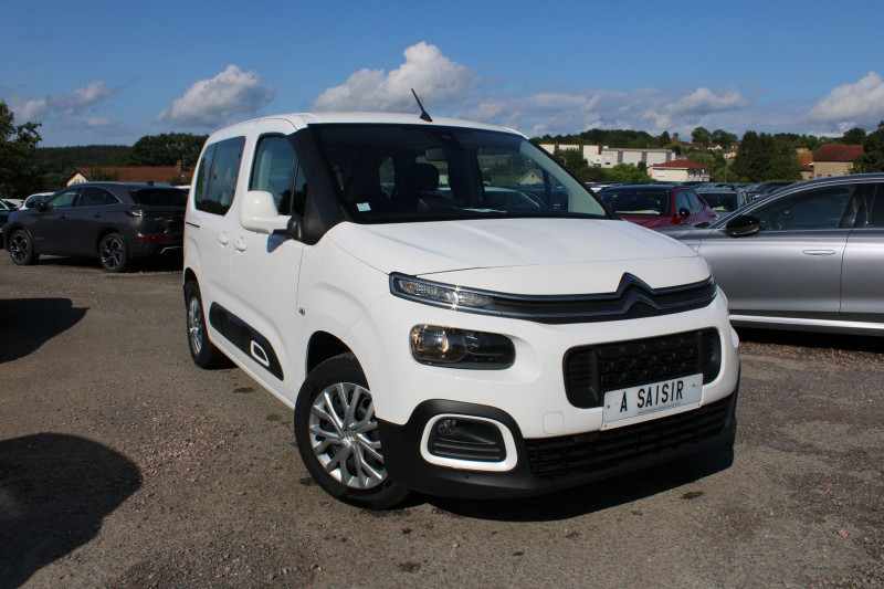 Citroen BERLINGO 4 LIVE FEEL 1L5 BLUEHDI DIESEL GPS USB RÃGULATEUR BLUETOOTH CLIM AUTO RADARS AV AR Diesel BLANC CRISTAL Occasion à vendre