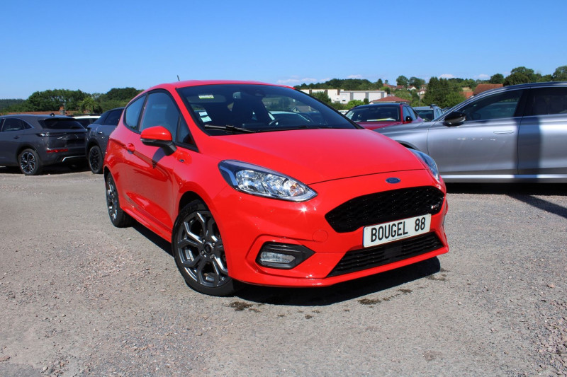 Photo 1 de l'offre de FORD FIESTA ST-LINE SPORT 140 CV ECOBOOST GPS 3D ANDOID USB JA 17 RADAR BLUETOOTH à 12990€ chez Bougel transactions