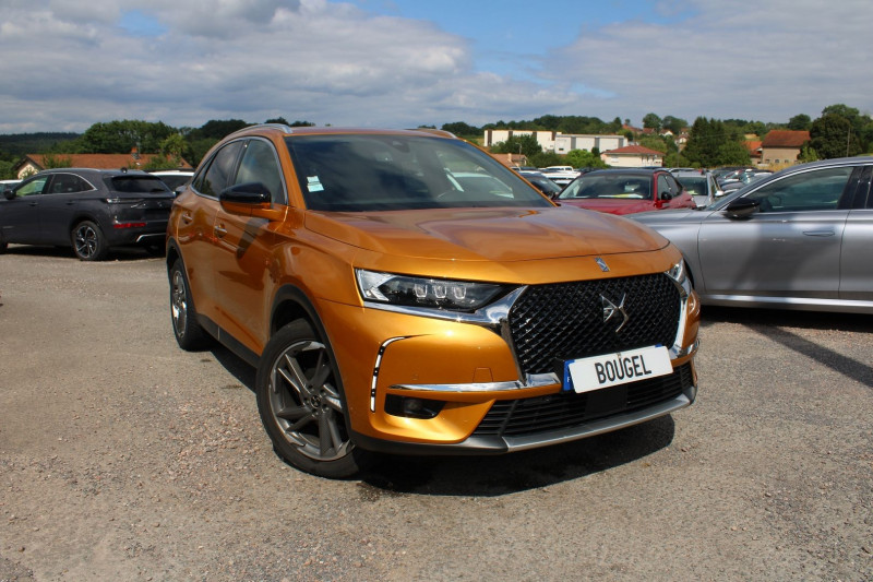 Ds DS 7 CROSSBACK BLUE HDI 130 CV LUXE GPS 3D LED+DIAMAND CAMÃRA TOIT PANO JA 19 BOITE AUTO EAT-8 Diesel OR BYZANTIN Occasion à vendre