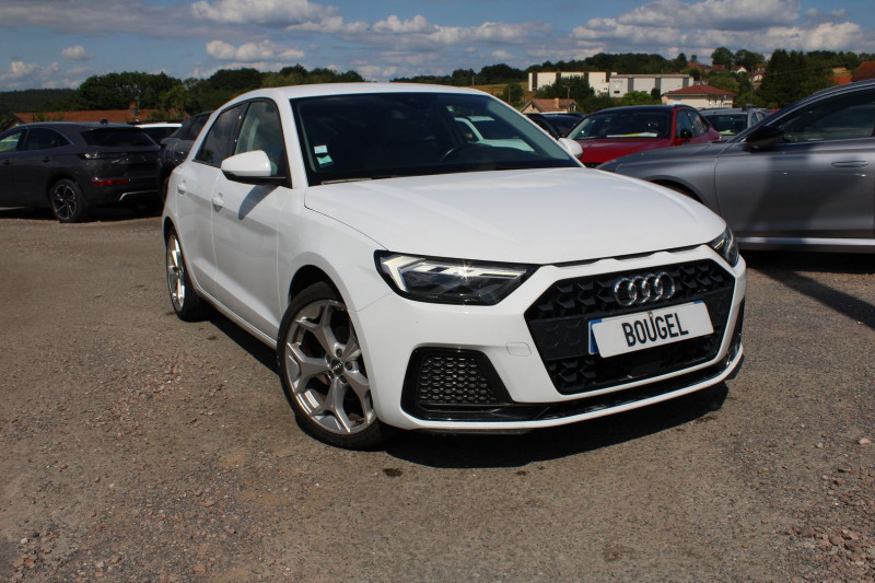 Audi A1 SPORTBACK 30 TFSI 116CH ADVANCED S TRONIC 7 Essence BLANC ALPIN Occasion à vendre