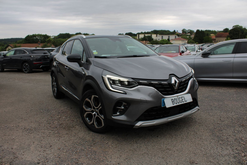 Renault CAPTUR 4 1L5 BLUEDCI 115 INTENSE BICOLOR EDC BOITE AUTO CAMÃRA 180 GPS 3D USB FULL LEDS Diesel GRIS TITANE/ NOIR Occasion à vendre