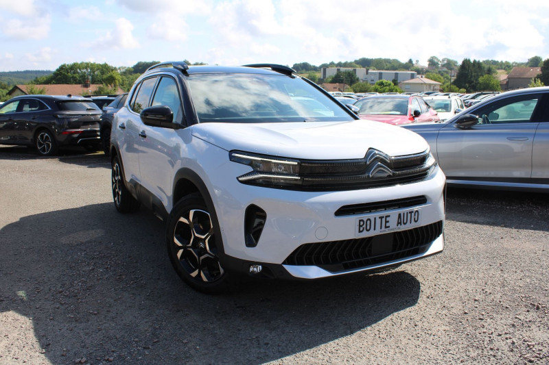 Citroen C5 AIRCROSS II MAX BLUE EAT8 DIESEL 130 BOITE AUTO CAMÃRA 180 GRAND GPS 3D FULL LEDS  MI CUIR Diesel BLANC NACRÃ/ NOIR Occasion à vendre