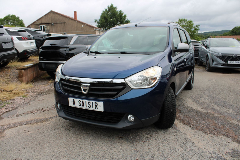 Photo 4 de l'offre de DACIA LODGY 1L2 TCE 115 CV SILVER LINE 7 PLACES RÃGULATEUR BLUETOOTH CLIMAT GPS USB  ABS à 10790€ chez Bougel transactions