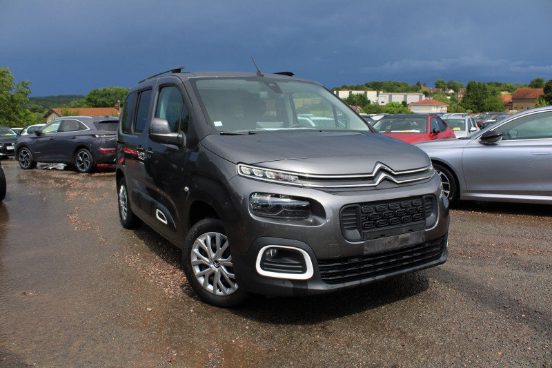 Citroen BERLINGO 4 BLUEHDI 100 CV FEEL GPS USB CAMÃRA LEDS RÃGULATEUR BLUETOOTH CLIM AUTO ACCOUDOIR Diesel GRIS PLATINIUM Occasion à vendre