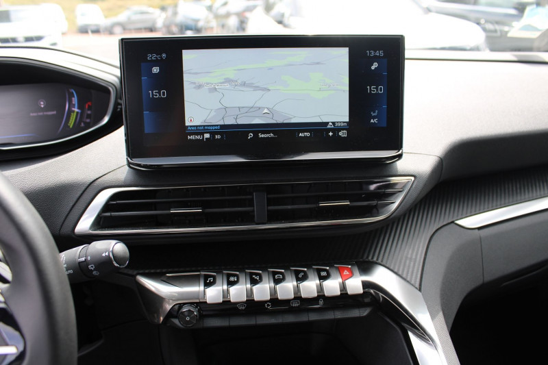 Photo 14 de l'offre de PEUGEOT 5008 PHASE 4 ALLURE PACK EAT8 BOITE AUTO PALETTE HYBRID 136 CV CAMÃRA 180 MI CUIR  7 PLACES à 26900€ chez Bougel transactions