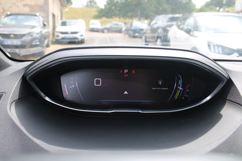 Photo 13 de l'offre de PEUGEOT 5008 PHASE 4 ALLURE PACK EAT8 BOITE AUTO PALETTE HYBRID 136 CV CAMÃRA 180 MI CUIR  7 PLACES à 26900€ chez Bougel transactions