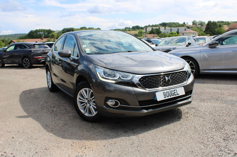 Ds DS 4 BUSINESS 1L6 HDI 120 CV GPS 3D CLIM USB JA 16 RADAR RÃGULATEUR BOITE AUTO EAT-6 Diesel GRIS  PLATINIUM Occasion à vendre