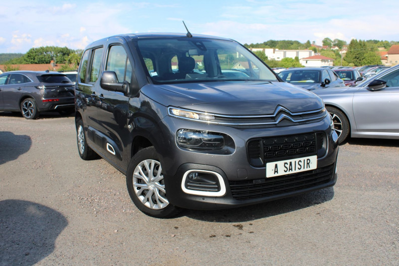 Citroen BERLINGO 4 BLUEHDI 100 CV FEEL GPS USB ABS LEDS RÃGULATEUR BLUETOOTH CLIMAT  FAMILY Diesel GRIS PLATINIUM Occasion à vendre