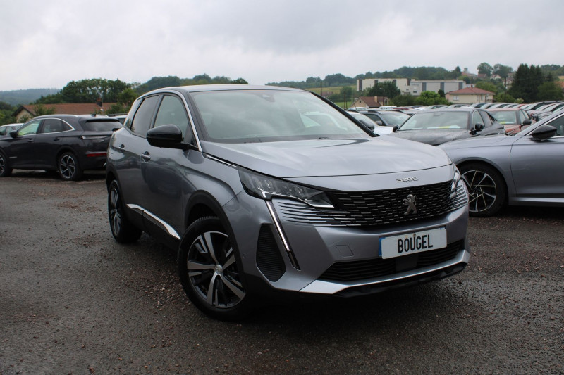 Peugeot 3008 PHASE 4 ALLURE PACK HYBRID 136 BICOLOR EAT8 BOITE AUTO CAMÃRA 180 FULL LEDS  JANTES 18 Hybride GRIS TOIT NOIR Occasion à vendre