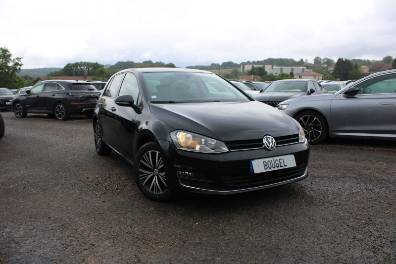 Volkswagen GOLF 7 ALLSTAR GPS 3D CLIM 2L TDI 150 CV CAMÃRA RE AUDIO USB JA 16 BLUETOOTH RÃGULATEUR Diesel NOIR INTENS Occasion à vendre