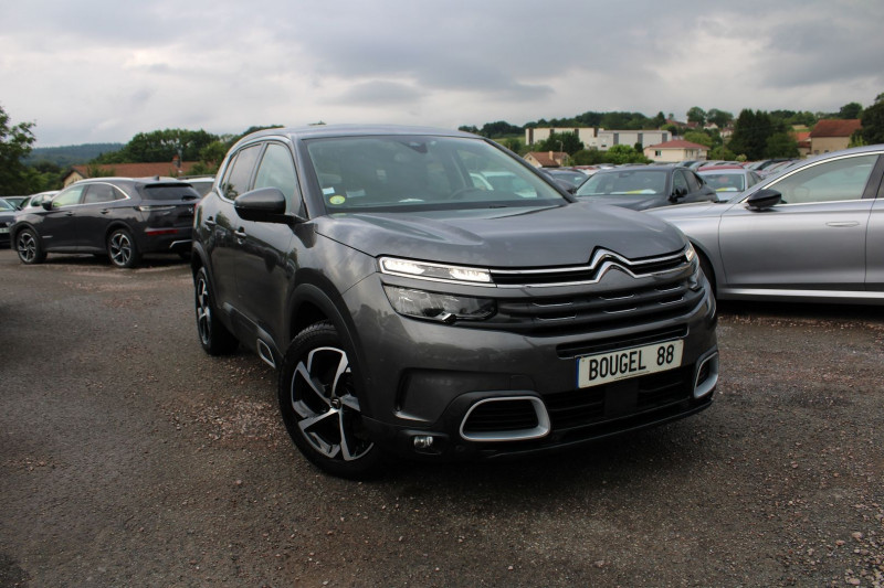 Citroen C5 AIRCROSS FEEL BUSINESS 1L5 BLUEHDI 130 CV EAT8 BOITE AUTO CAMÃRA GPS 3D BLUETOOTH  JA 18 Diesel GRIS PLATINIUM Occasion à vendre