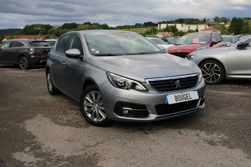 Peugeot 308 III 1L6 HDI 120 CV ALLURE GPS 3D CLIM MI/CUIR USB JA 16 RADAR BLUETOOTH RÃGULATEUR Diesel GRIS ARTENSE Occasion à vendre