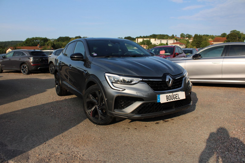 Renault ARKANA RS-LINE 160 CV HYBRIDE GPS 3D CAMÃRA USB JA 18 ATTELAGE I-COKPIT BOITE AUTO EDC Hybride GRIS CASSIOPE Occasion à vendre