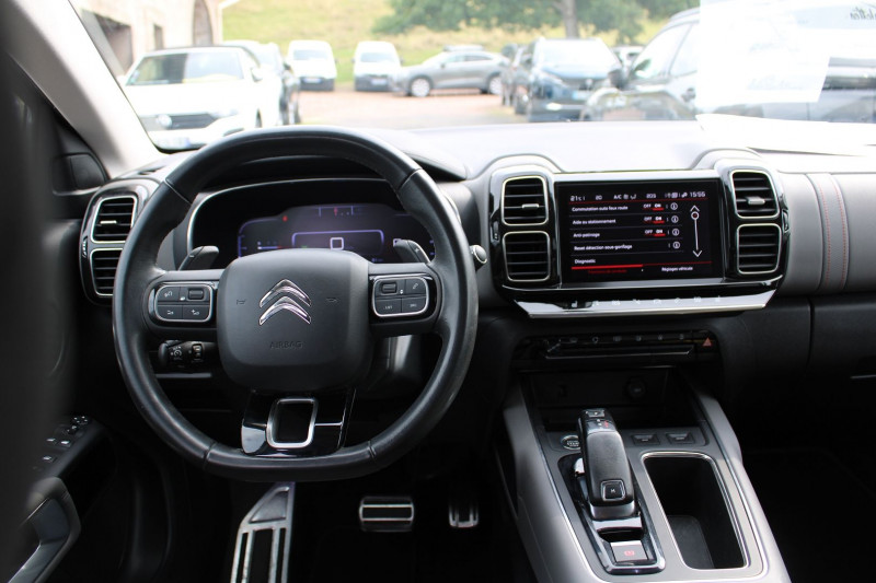 Photo 12 de l'offre de CITROEN C5 AIRCROSS SHINE PACK HDI 130 CV GPS 3D CAMÃRA USB JA 18 I-COKPIT FULL LED BOITE AUTO EAT-8 à 17800€ chez Bougel transactions