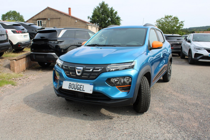 Photo 4 de l'offre de DACIA SPRING ELECTRIC CONFORT PLUS CAMÃRA GPS USB CUIR LIMITEUR BLUETOOTH LEDS RADARS  ABS à 10500€ chez Bougel transactions
