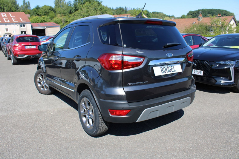 Photo 3 de l'offre de FORD ECOSPORT TITANIUM 125 CV ECOBOOST GPS 3D CLIM AUDIO USB JA 16 RADAR BLUETOOTH RÃGULATEUR à 13990€ chez Bougel transactions