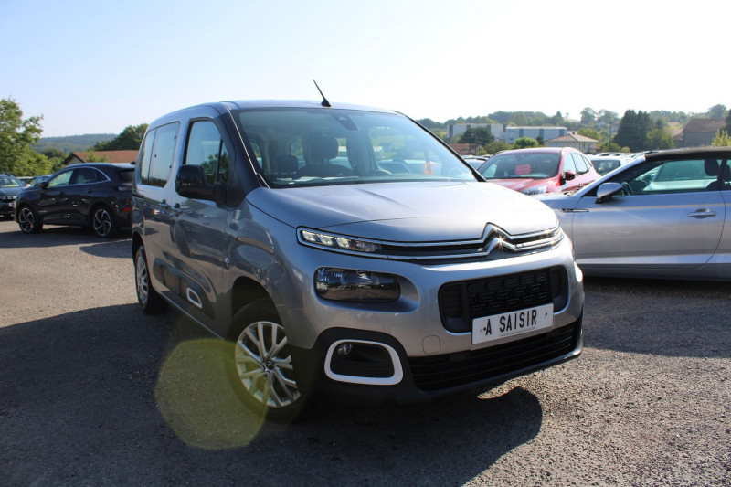 Citroen BERLINGO 4 BLUEHDI 100 CV FEEL  5 PLACES CLIMAT RÃGULATEUR BLUETOOTH ABS ACCOUDOIR BOITE 6V Diesel GRIS ARTENSE  Occasion à vendre