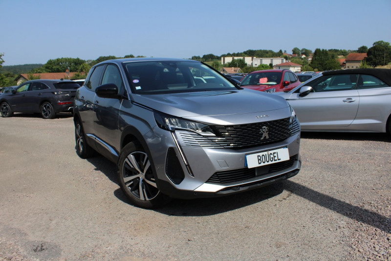 Peugeot 3008 PHASE 4 ALLURE 130 CV GPS 3D CAMÃRA JA 18 I-COKPIT FULL LED RÃGULATEUR BOITE AUTO EAT-8 Essence GRIS ARTENSE Occasion à vendre