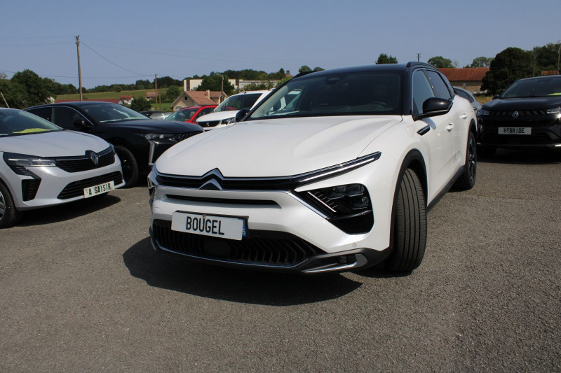 Photo 4 de l'offre de CITROEN C5 X HYBRIDE ETENSE 180CV RECHARGEABLE SHINE EAT8 BOITE AUTO GRAND GPS CUIR FULL LEDS à 26900€ chez Bougel transactions
