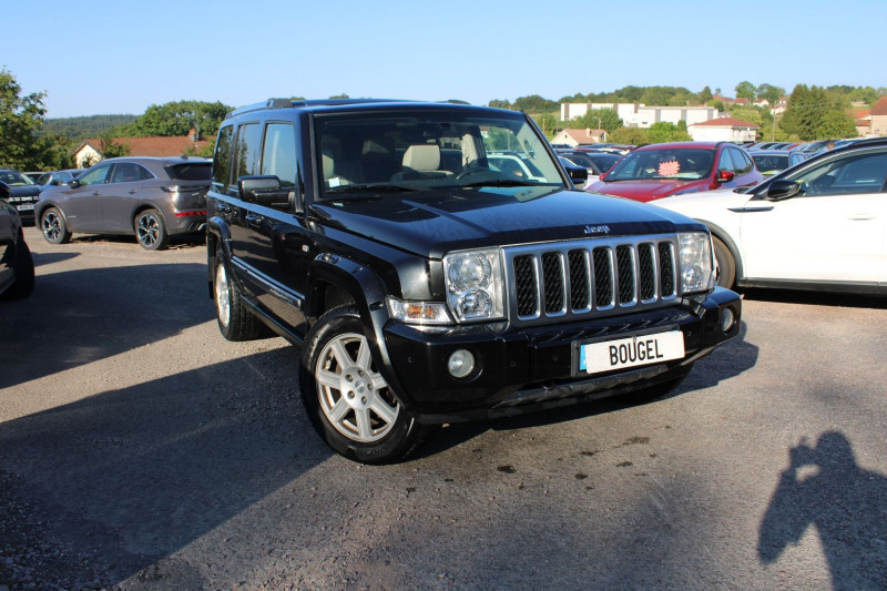 Jeep COMMANDER 3.0 CRD OVERLAND  4X4 218 CH Diesel NOIR AVENTURE Occasion à vendre