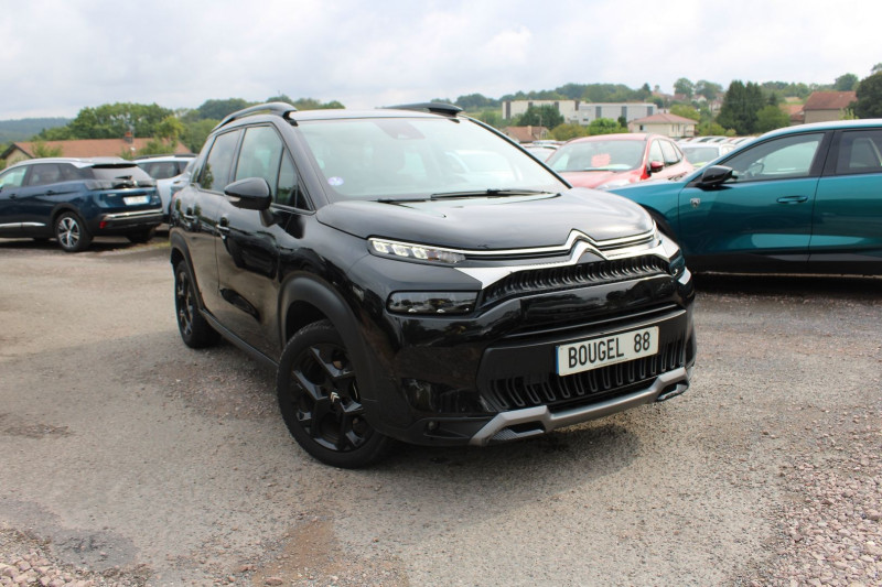Citroen C3 AIRCROSS II ESSENCE 110 SHINE MAX CAMÃRA GPS 3D CLIM AUTO GRIPP CONTROL JANTES ALU  USB  BV6 Essence NOIR PERLA Occasion à vendre